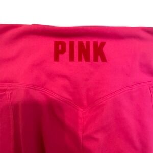 Y2K‎ Victorias Secret PINK Active Leggings Hot Pink High Waist Side Pockets XS